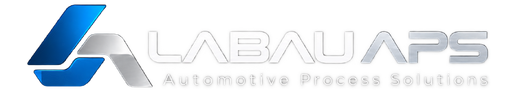 Metalické logo LABAU APS s ikonou (1).png
